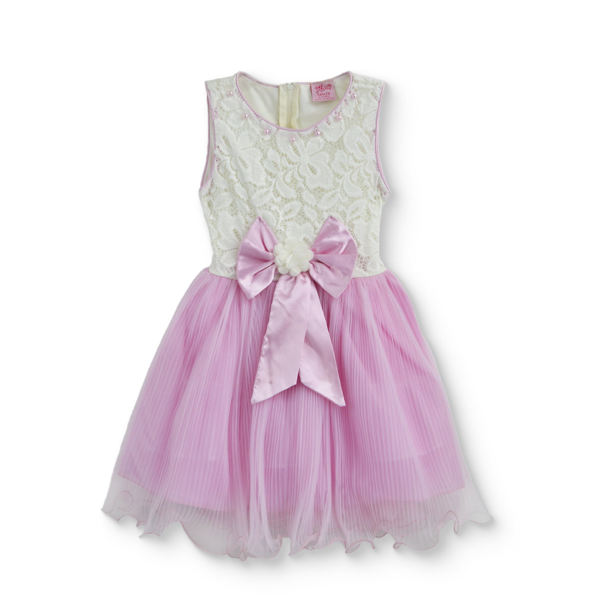 Vestido con moño para Niña Flory VENI0200