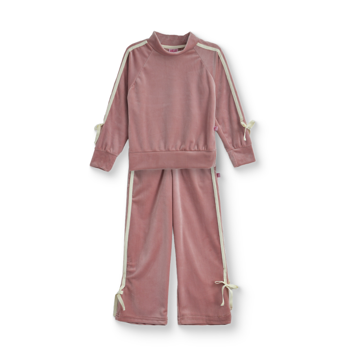 Conjunto aterciopelado para niña CONI0039 Flory