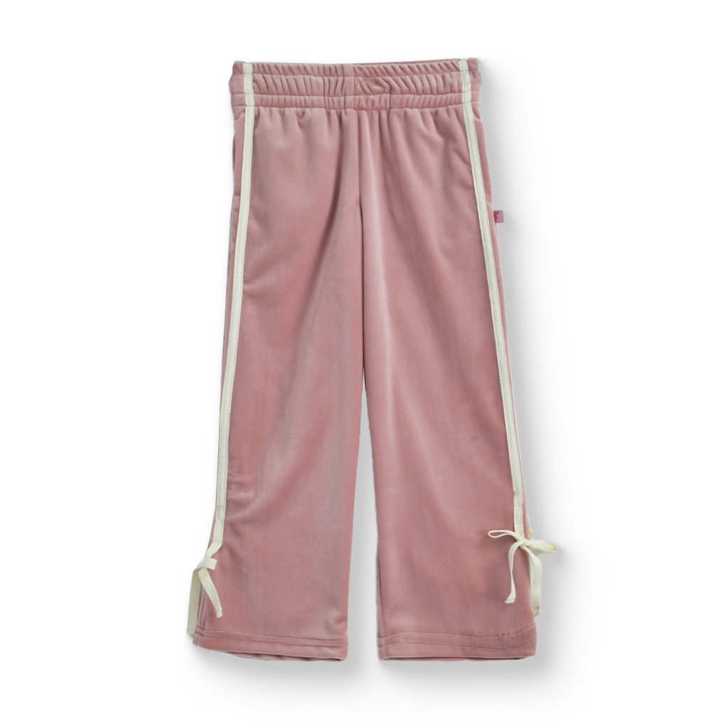Conjunto aterciopelado con moños • DANIELA • tallas ch-m-gr • CONI0039