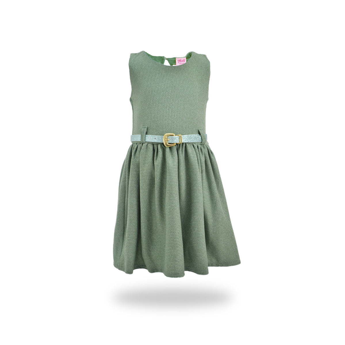 Vestido jaspeado para bebé Flory VEBB0101