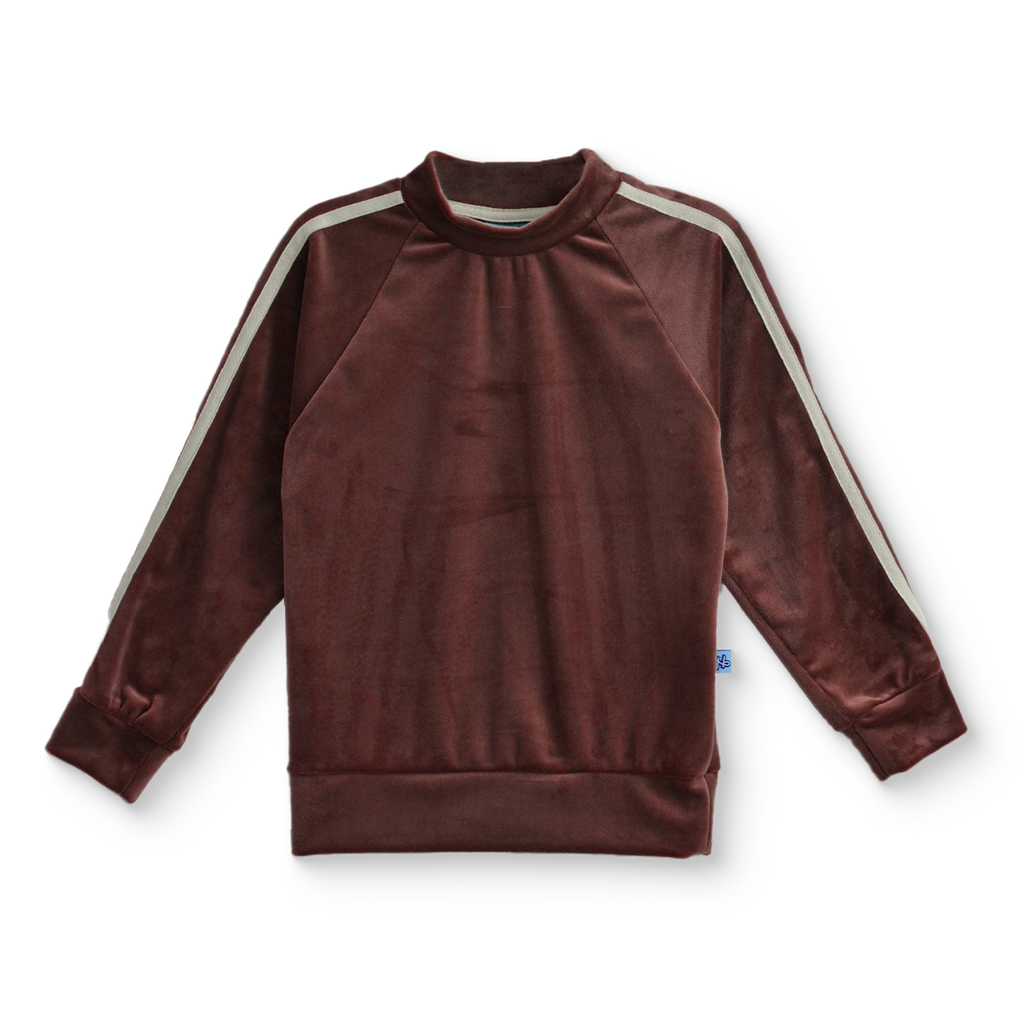 Conjunto aterciopelado con franjas • DANIEL 1 • tallas ch-m-gr • CONN0008