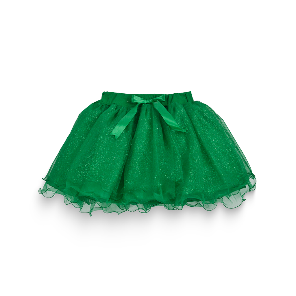 Falda tutu brillos para Navidad Niña FANI0004 Flory