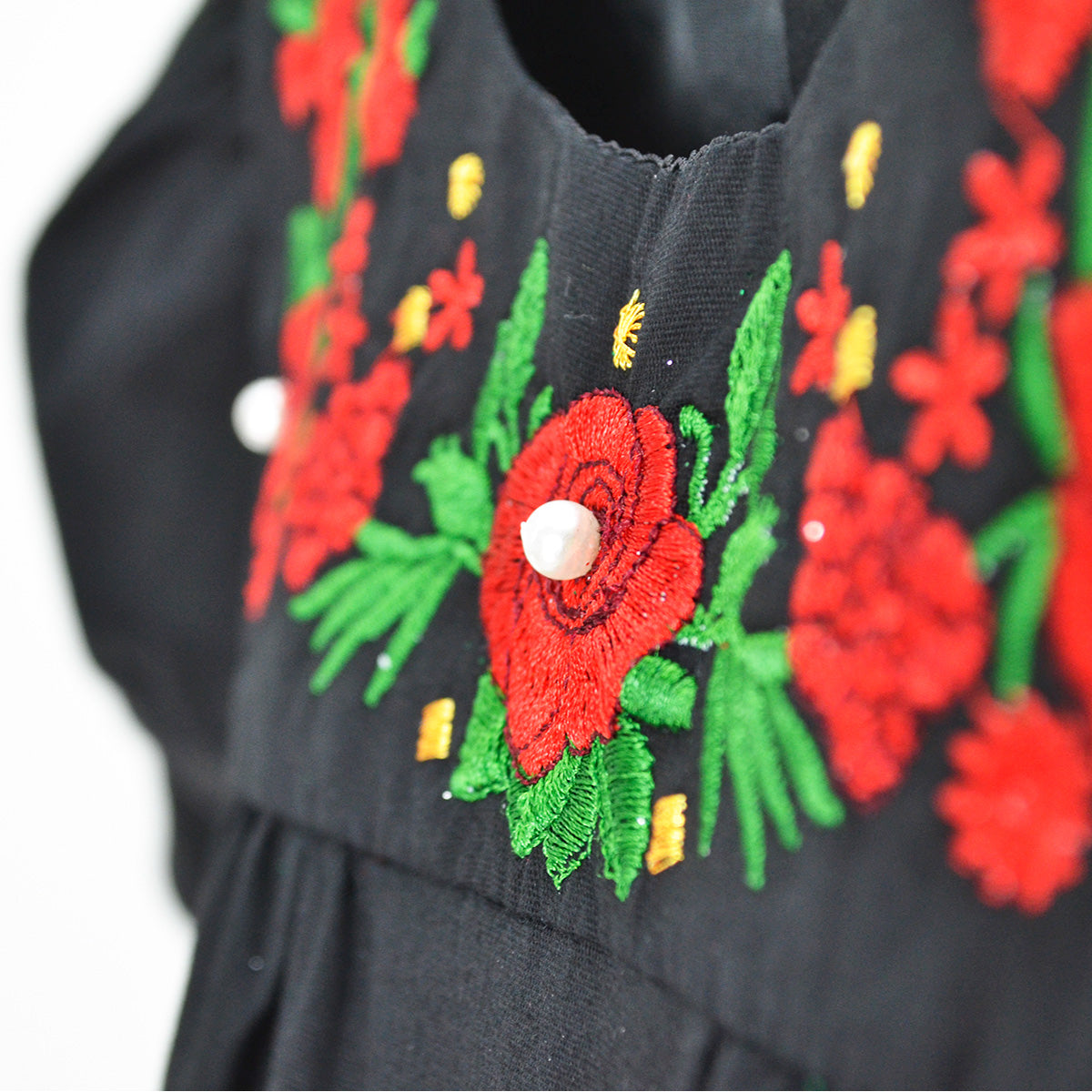 Vestido para  fiestas patrias • LUPITA 4 •  tallas ch-m-gr  • VENI0155