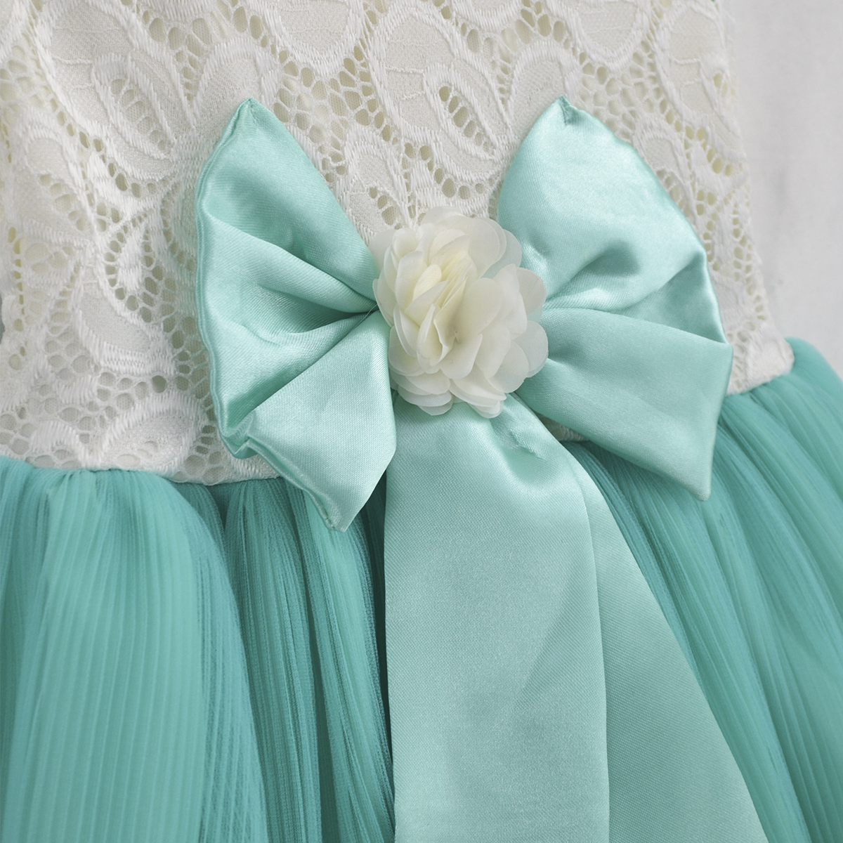 Vestido con moño para Niña Flory VENI0200