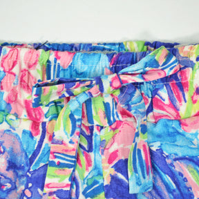 Conjunto blusa pantalón estampado de flores niña FLORY CONI0022