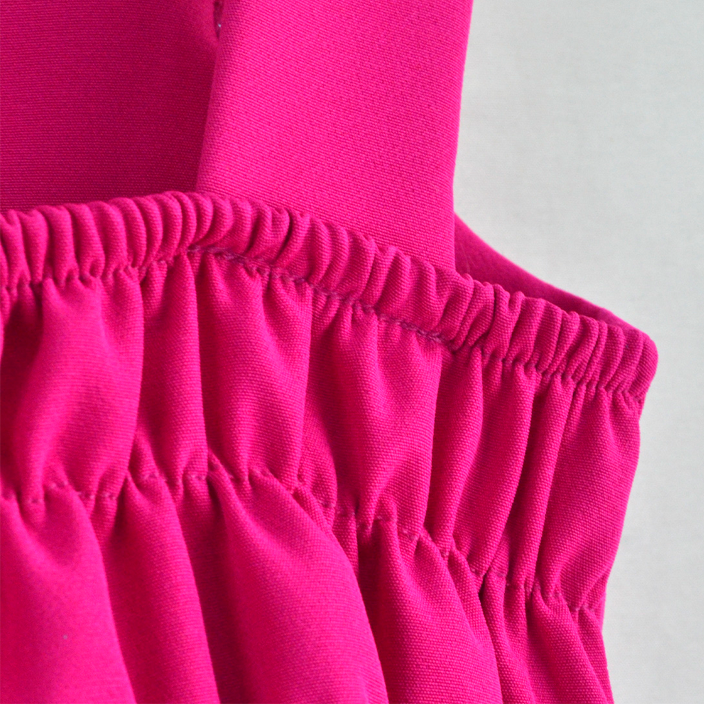 Vestido circular con moño •  tallas 1-2-3 • BARBIE 15  • VEBB0096